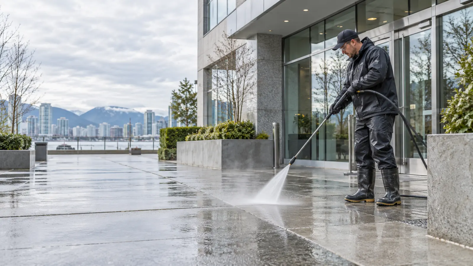 Pressure Washing property service